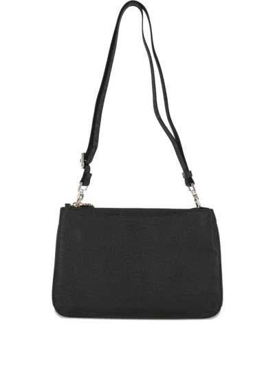 Borbonese Small Zip-fastening Cross-body Bag In Black