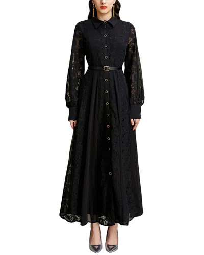 Kaimilan Midi Dress In Black