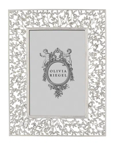 Olivia Riegel Isadora 4x6 Photo Frame In Silver