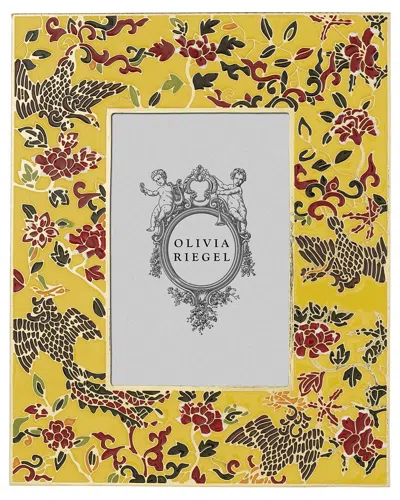 Olivia Riegel Imperial Phoenix 4x6 Photo Frame In Yellow
