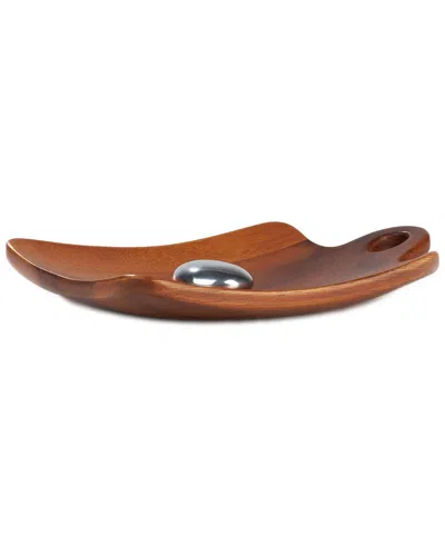 Nambe Nambé Portables Napkin Holder In Brown