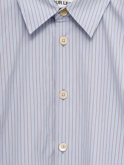 Our Legacy Precious Striped-pattern Shirt In Blue