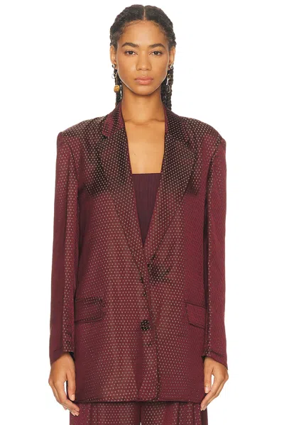 Dries Van Noten Bastis Jacket In Animal Print