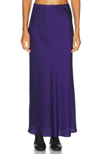 Bode Dream Souvenir Skirt In Purple
