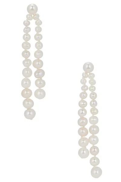 Eliou Gianna Earrings In White