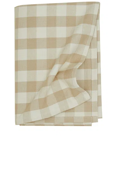 Hawkins New York Essential Gingham Tablecloth In White