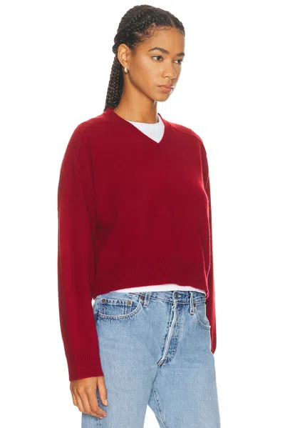 Loulou De Saison Anzor Sweater In Red