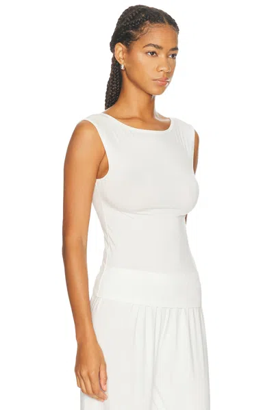 Kye Bateau Sleeveless Top In Brown