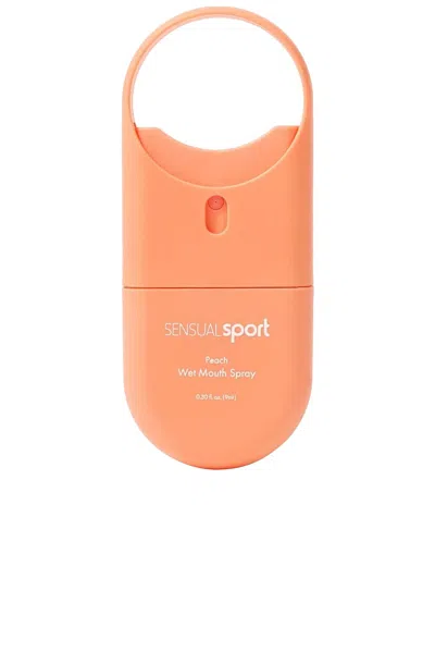 Sensual Sport Peach Wet Mouth Spray In Orange