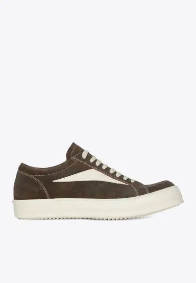 Rick Owens Vintage Sneaks Sneakers In Brown