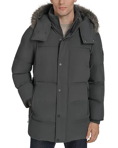 Andrew Marc Pendry Parka In Gray