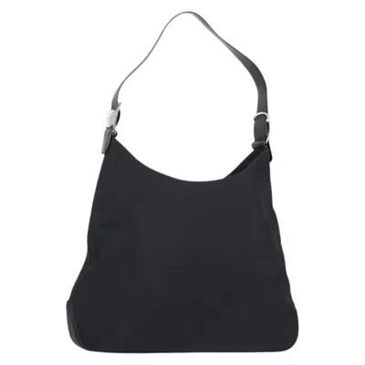 Pre-owned Ferragamo Vala Shoulder Bag Nylon Nylon Shoulder Bag Bag () In Black