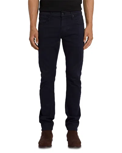 7 For All Mankind Slimmy Tapered Fit Jeans In Emea Blue In Black
