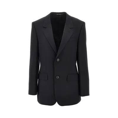 Balenciaga Standard Single-breasted Tailored Blazer In Black In Multi