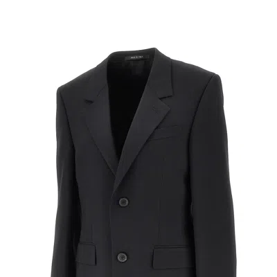 Balenciaga Standard Single-breasted Tailored Blazer In Black In Multi