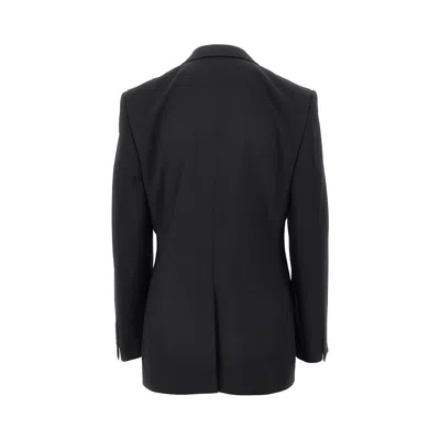 Balenciaga Standard Single-breasted Tailored Blazer In Black In Multi