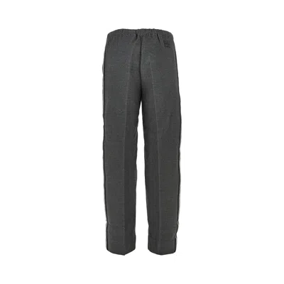 Miu Miu Fabric Stitch Jersey Pants In Gray