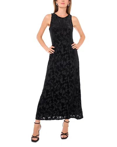 Vince Camuto Mesh Maxi Dress In Black