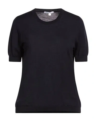 Four Friends Woman Sweater Midnight Blue Size Xl Wool, Silk, Cashmere In Blue