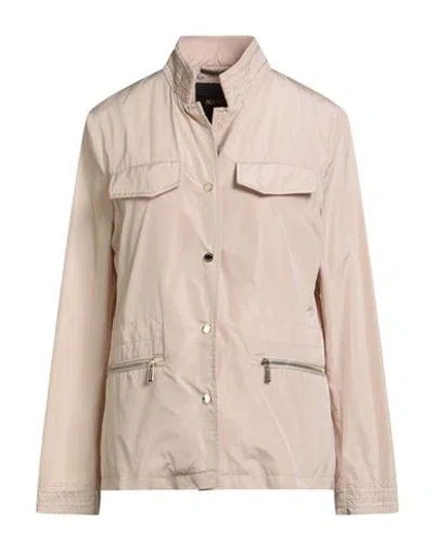 Moorer Woman Jacket Blush Size 4 Polyester In Gold