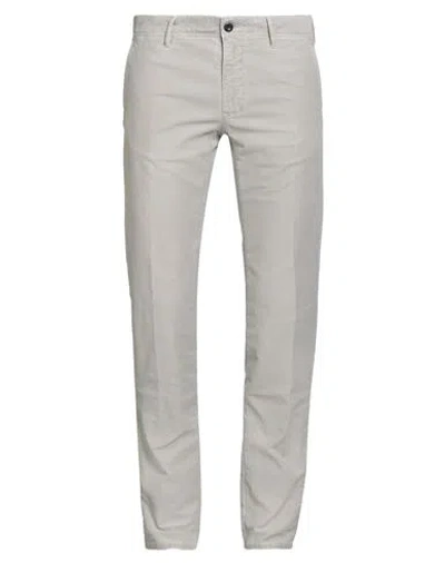 Incotex By Slowear Man Pants Light Grey Size 35 Cotton, Elastane In Gray