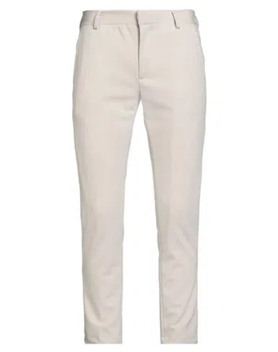 Grey Daniele Alessandrini Man Pants Light Grey Size 36 Polyester, Viscose, Elastane In Gold
