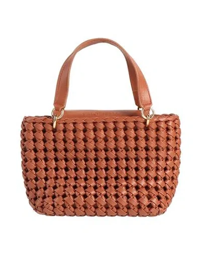 Themoirè Kobo Light Brown Handbag In Brown