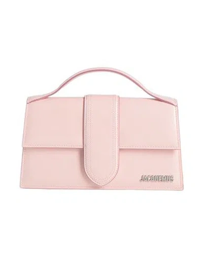Jacquemus Woman Handbag Pink Size - Calfskin In Pink