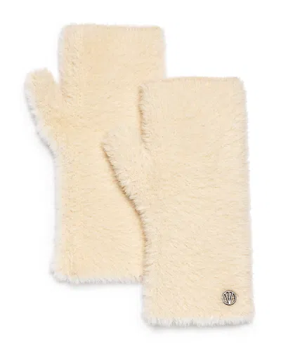 Loevenich V Fraas Fuzzy Cozy Wrist Warmers - Exclusive In Brown