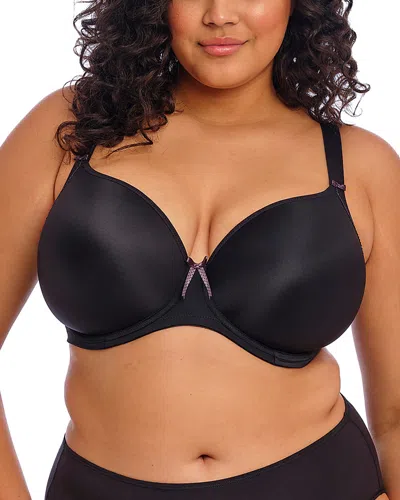 Elomi Bijou Underwire Molded T Shirt Bra In Black
