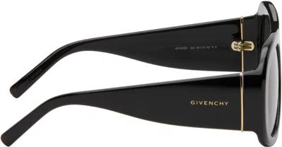 Givenchy Black Bold Sunglasses In Brown