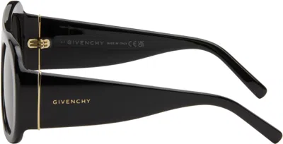 Givenchy Black Bold Sunglasses In Brown