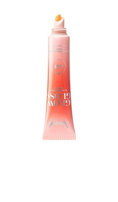 Supergoop Glow Gloss Spf 40 Lip Balm In Transparent