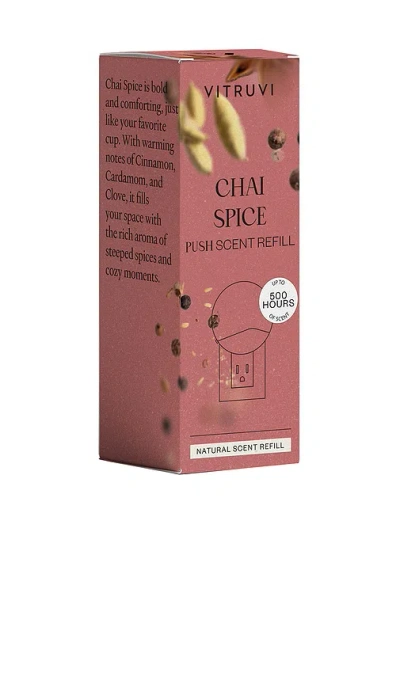 Vitruvi Chai Spice Push Plug-in Scent