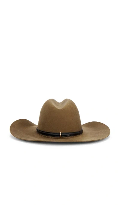 Janessa Leone Nash Fedora Hat In Brown