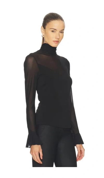 Cinq À Sept Super Stretch Lucy Top In Animal Print