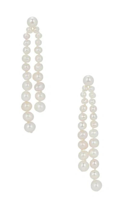 Eliou Gianna Earrings In White