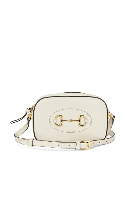 Fwrd Renew Gucci Horsebit 1955 Shoulder Bag In White