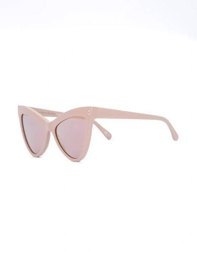 Shop Stella Mccartney Angular Cat Eye Sunglasses