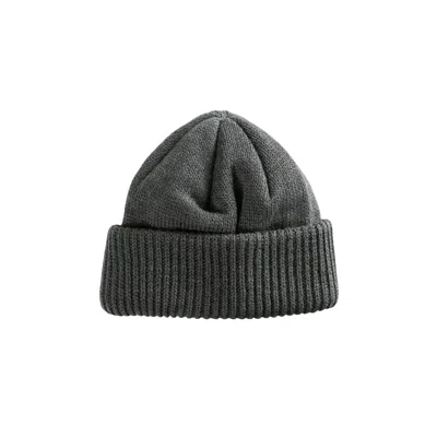 Pre-owned Nanamica Windstupper Beanie Hat 'heather Grey' | Men's Size Onesize In Gray