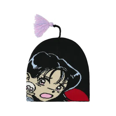 Pre-owned Palace Rear View Nein Cuff Beanie 'black' | Men's Size Onesize