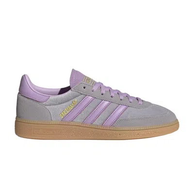 Pre-owned Adidas Originals Adidas Wmns Handball Spezial 'glory Grey Powder Plum Gum' | Women's Size 10.5 In Gray