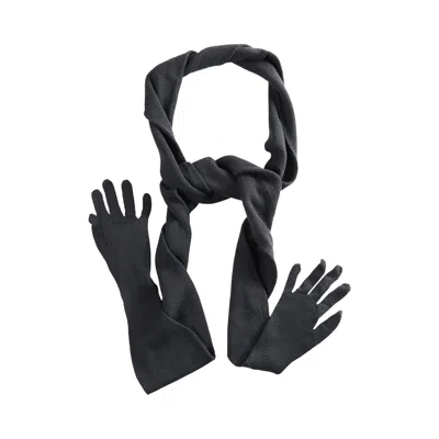 Pre-owned Paloma Wool Flauta Scarfs 'dark Navy' | Blue | Women's Size Onesize