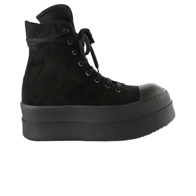 Pre-owned Rick Owens Wmns Drkshdw Double Bumper Sneaks 'black' | Women's Size 38