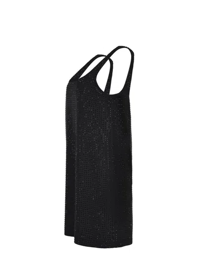 Pinko Black Aroa Dress In Black