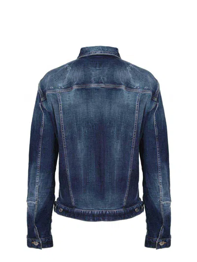 Dsquared2 Jacket In Blue