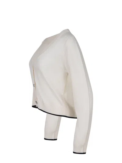 Pinko "stromboli" Cardigan In Neutral