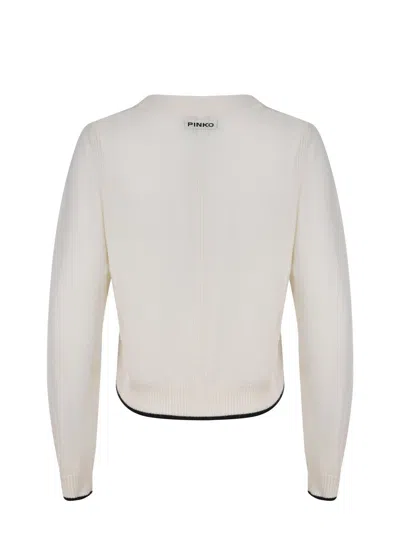 Pinko "stromboli" Cardigan In Neutral