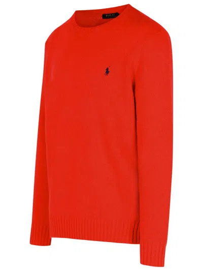 Polo Ralph Lauren Long Sleeve Pullover Clothing In Red