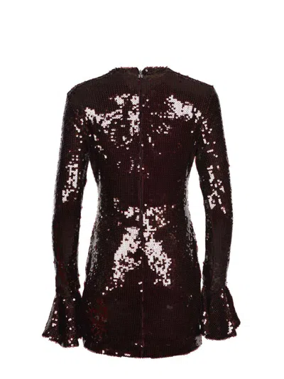 Rotate Birger Christensen Dresses In Burgundy